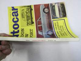 Autocar London Show Report 1966 Motor Show (Lontoo) -autonäyttelyn erikoisnumero