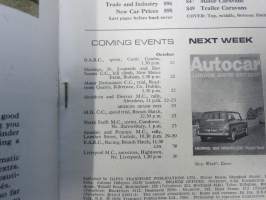 Autocar London Show Report 1966 Motor Show (Lontoo) -autonäyttelyn erikoisnumero