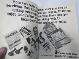 Autocar London Show Report 1966 Motor Show (Lontoo) -autonäyttelyn erikoisnumero