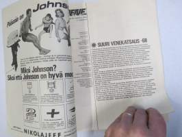 Venelehti 1968 nr 3b maaliskuu - suuri venekatsaus, 215 venettä