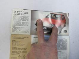 Fiat - Fiat mallisto 1984 -myyntiesite / brochure