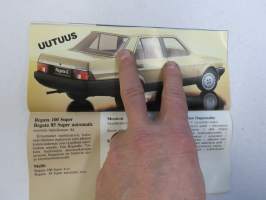 Fiat - Fiat mallisto 1984 -myyntiesite / brochure