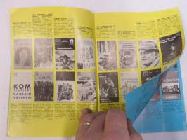 Love Records / Eteenpäin / Mellow Music / MNV / Ampex / Coronet musiikkikasetit 1975 -myyntiesite, kuvattu kansineen