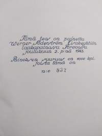 Alussa oli runo : Werner Söderström osakeyhtiön runoilijoiden käsialanäytteitä (numeroitu)