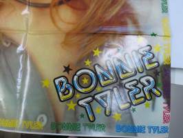 Bonnie Tyler / Lukijatutkimus rahankäytöstä Suosikki / Help -Suosikki-nuorisolehden keskiaukeamajuliste