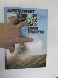 Tunturi Super Sport 1977 mopedi -myyntiesite / moped brochure