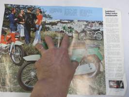 Tunturi mopedi - mukava tapa liikkua 1977 -myyntiesite / moped brochure