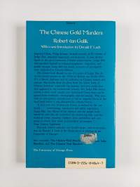 The Chinese gold murders : a judge Dee mystery