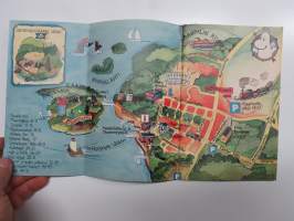 Tervetuloa Naantaliin Muumimaailmaan 26.6-15.8.1993 -opaskirja / guide book to Naantali Moomin world