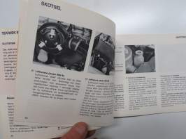 Volvo 142 / 144 / 145 1973 Instruktionsbok -käyttöohjekirja, ruotsinkielinen