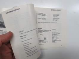 Volvo 142 / 144 / 145 1973 Instruktionsbok -käyttöohjekirja, ruotsinkielinen