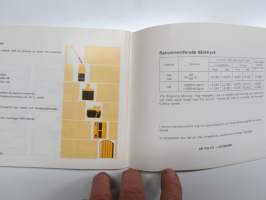 Volvo 142 / 144 / 145 1973 Instruktionsbok -käyttöohjekirja, ruotsinkielinen