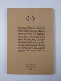 Contemporary Folklore and Cultural Change