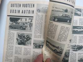 Tuulilasi 1964 nr 4, Yllättävä tutkimus, autojen värin  vaikutuksesta kolarialttiuteen, Monte Carlon raharalli, Rengas repeää, Glas 1204, Koeajo mm. Ford Mustang, ym