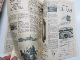 Tuulilasi 1964 nr 4, Yllättävä tutkimus, autojen värin  vaikutuksesta kolarialttiuteen, Monte Carlon raharalli, Rengas repeää, Glas 1204, Koeajo mm. Ford Mustang, ym