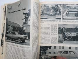 Tuulilasi 1965 nr 5, Simca 1500, Kuljettajatutkinto, Moottorin rengastus, Koeajo Chevelle Malibu, Polttoainekennoauto - kuinka kaukana?, Jalta ZAZ-965 AE, Le Mans ym