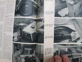 Tuulilasi 1965 nr 5, Simca 1500, Kuljettajatutkinto, Moottorin rengastus, Koeajo Chevelle Malibu, Polttoainekennoauto - kuinka kaukana?, Jalta ZAZ-965 AE, Le Mans ym