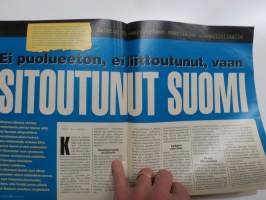 Suomen Kuvalehti 1994 nr 10, 11.3.1994, Romanttinen rakkaus, Kuljetukset Venäjälle jatkuvat, Seela Sella, Bryssel, Eero Paloheimo - Ekokylä, Schindlerin lista, ym.