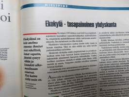 Suomen Kuvalehti 1994 nr 10, 11.3.1994, Romanttinen rakkaus, Kuljetukset Venäjälle jatkuvat, Seela Sella, Bryssel, Eero Paloheimo - Ekokylä, Schindlerin lista, ym.