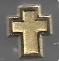 Sotilasdiakoni, varusmiespappi/ -diakoni  aselajitunnus  joukko-osastotunnus  1 kpl satiainen