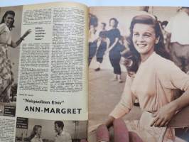 Elokuva-Aitta 1962 nr 4, Kansikuva Elina Salo, Filmikamera Afrikassa, Kauneudenhoitoa koulutunneilla, Ann-Margret, Art Blakey Helsingissä, George Nader, El Cid, ym.