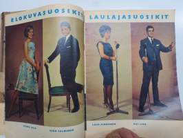 Elokuva-Aitta 1962 nr 4, Kansikuva Elina Salo, Filmikamera Afrikassa, Kauneudenhoitoa koulutunneilla, Ann-Margret, Art Blakey Helsingissä, George Nader, El Cid, ym.