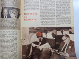 Elokuva-Aitta 1962 nr 4, Kansikuva Elina Salo, Filmikamera Afrikassa, Kauneudenhoitoa koulutunneilla, Ann-Margret, Art Blakey Helsingissä, George Nader, El Cid, ym.