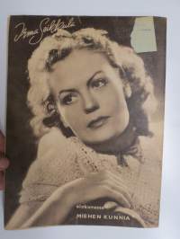 Suomi-Filmin Uutisaitta 1943 nr 3, Hedi ja Margot Höpfner tanssivat Keisarinvalssin elokuvassa, Ranskalaiset elokuvat, uusi Agfacolor-menetelmä, Neiti Tuittupää...