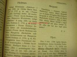 Genealogica 1919 nr 4-6 -sukututkimuslehti