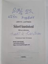 Siivet kantoivat : minun elämäni (signeerattu, tekijän omiste)