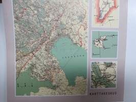 Luovutettu Karjala 1940 - Suomen yleiskartan näköispainos - Karttakeskus 2016