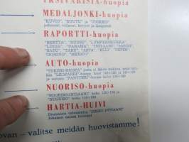 Uudenkaupungin Villatavaratehdas  / Kuviokudos Oy - Huopia -myyntiesite