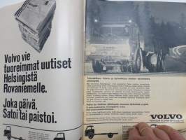 Tuulilasi 1970 nr 7 -Kuorma-autonumero, Automatkailua matkailuautolla Ford Freedom - Citroen Camionette, Volvo 142 liikuntavammaisille, Solifer Consul KBT...