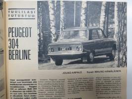 Tuulilasi 1970 nr 7 -Kuorma-autonumero, Automatkailua matkailuautolla Ford Freedom - Citroen Camionette, Volvo 142 liikuntavammaisille, Solifer Consul KBT...