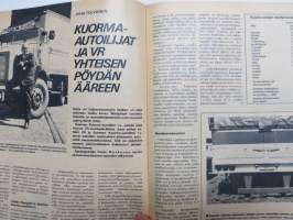 Tuulilasi 1970 nr 7 -Kuorma-autonumero, Automatkailua matkailuautolla Ford Freedom - Citroen Camionette, Volvo 142 liikuntavammaisille, Solifer Consul KBT...