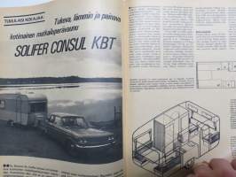 Tuulilasi 1970 nr 7 -Kuorma-autonumero, Automatkailua matkailuautolla Ford Freedom - Citroen Camionette, Volvo 142 liikuntavammaisille, Solifer Consul KBT...