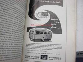 Kleine Wohnwagen fibel - alles über caravans -matkailuvaunutietoa 1960-luvulta