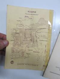 Puijon Miljoona-ajot 16.9.1951 -käsiohjelma + harvinainen "Autojen moottoripyörien erikoismaaäykset" eli kilpailusäännöt (vain talleille / kuljettajille tarkoitetut)