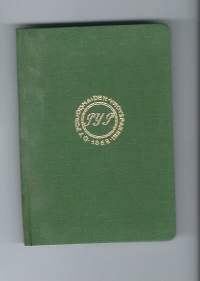 PYP Pohjoismaiden Yhdyspankki Tampere - Karttuva talletustili 1954-59, pankkikirja