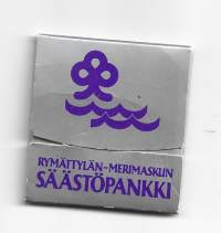 Rymättylän-Merimaskun Säästöpankki hammastikkujs mainoslahja