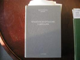 Wissenschaftliche tabellen