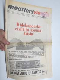 Moottoriviesti 1967 nr 5, Salora Auto-ulamatik, VW Variant &amp; 1500 &amp; Opel Kadett kestotesti, Yamaha 100 YL-1, Moottoritehoa, Tehdään Mark 400 perävaunu, Fiat 125...