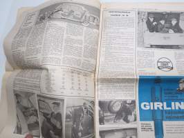 Moottoriviesti 1967 nr 5, Salora Auto-ulamatik, VW Variant &amp; 1500 &amp; Opel Kadett kestotesti, Yamaha 100 YL-1, Moottoritehoa, Tehdään Mark 400 perävaunu, Fiat 125...