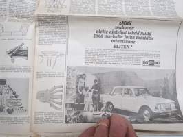 Moottoriviesti 1967 nr 5, Salora Auto-ulamatik, VW Variant &amp; 1500 &amp; Opel Kadett kestotesti, Yamaha 100 YL-1, Moottoritehoa, Tehdään Mark 400 perävaunu, Fiat 125...