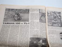 Moottoriviesti 1967 nr 5, Salora Auto-ulamatik, VW Variant &amp; 1500 &amp; Opel Kadett kestotesti, Yamaha 100 YL-1, Moottoritehoa, Tehdään Mark 400 perävaunu, Fiat 125...