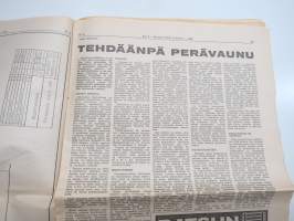 Moottoriviesti 1967 nr 5, Salora Auto-ulamatik, VW Variant &amp; 1500 &amp; Opel Kadett kestotesti, Yamaha 100 YL-1, Moottoritehoa, Tehdään Mark 400 perävaunu, Fiat 125...