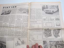 Moottoriviesti 1967 nr 5, Salora Auto-ulamatik, VW Variant &amp; 1500 &amp; Opel Kadett kestotesti, Yamaha 100 YL-1, Moottoritehoa, Tehdään Mark 400 perävaunu, Fiat 125...