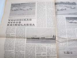 Moottoriviesti 1967 nr 5, Salora Auto-ulamatik, VW Variant &amp; 1500 &amp; Opel Kadett kestotesti, Yamaha 100 YL-1, Moottoritehoa, Tehdään Mark 400 perävaunu, Fiat 125...