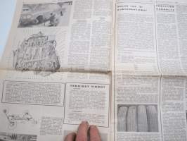 Moottoriviesti 1967 nr 7, Taunus 15 - Wartburg 1000 - Volvo 144 S kestotestiä, Anglia 1200 koeajo, Jawa 350 Automatic esittely, Matkamökki 350 asuntovaunu...