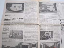 Moottoriviesti 1967 nr 7, Taunus 15 - Wartburg 1000 - Volvo 144 S kestotestiä, Anglia 1200 koeajo, Jawa 350 Automatic esittely, Matkamökki 350 asuntovaunu...